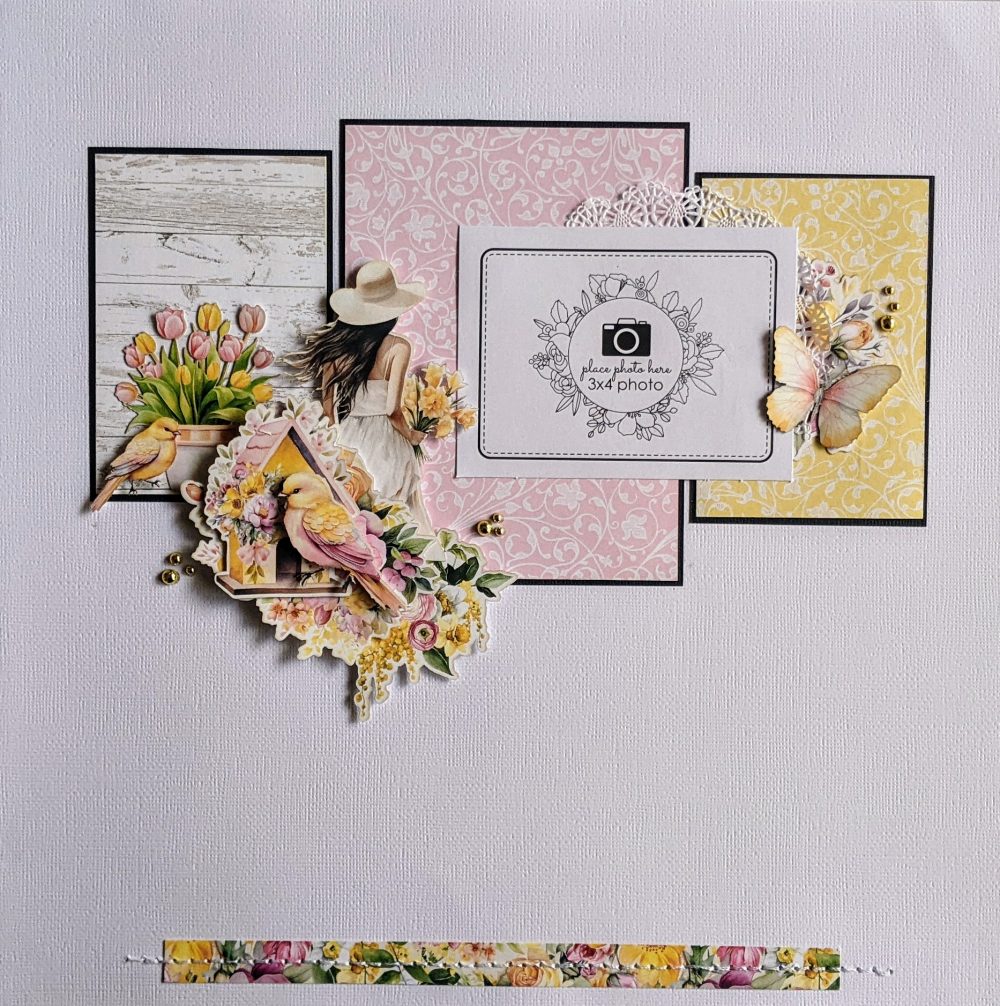 PRE ORDER Scrapbook Kit - Blossom Serenity - Image 2