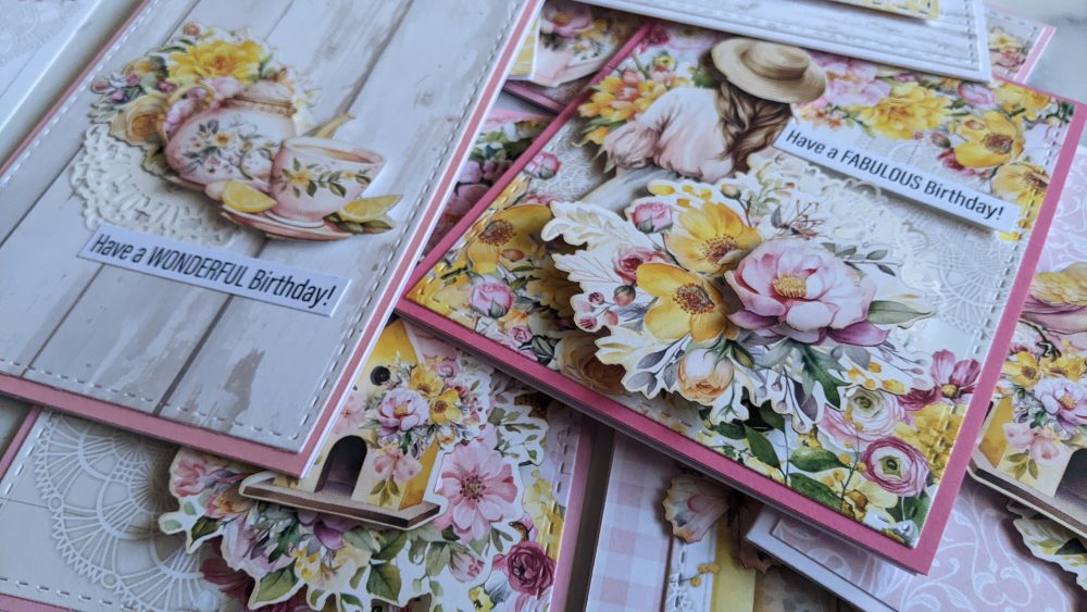 Card Kit - Blossom Serenity 8 Cards