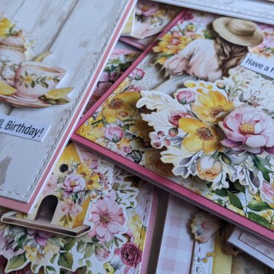 Card Kit - Blossom Serenity 8 Cards