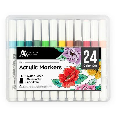 Acrylic Marker 24 - Colour Set - Vol. 1