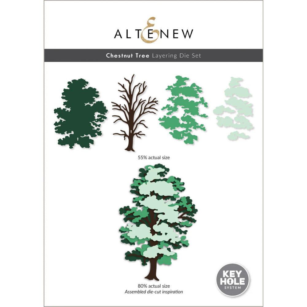 Chestnut Tree Layering Die Set