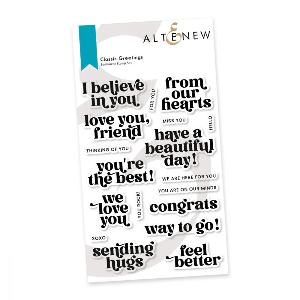 Classic Greetings - Stamp Set