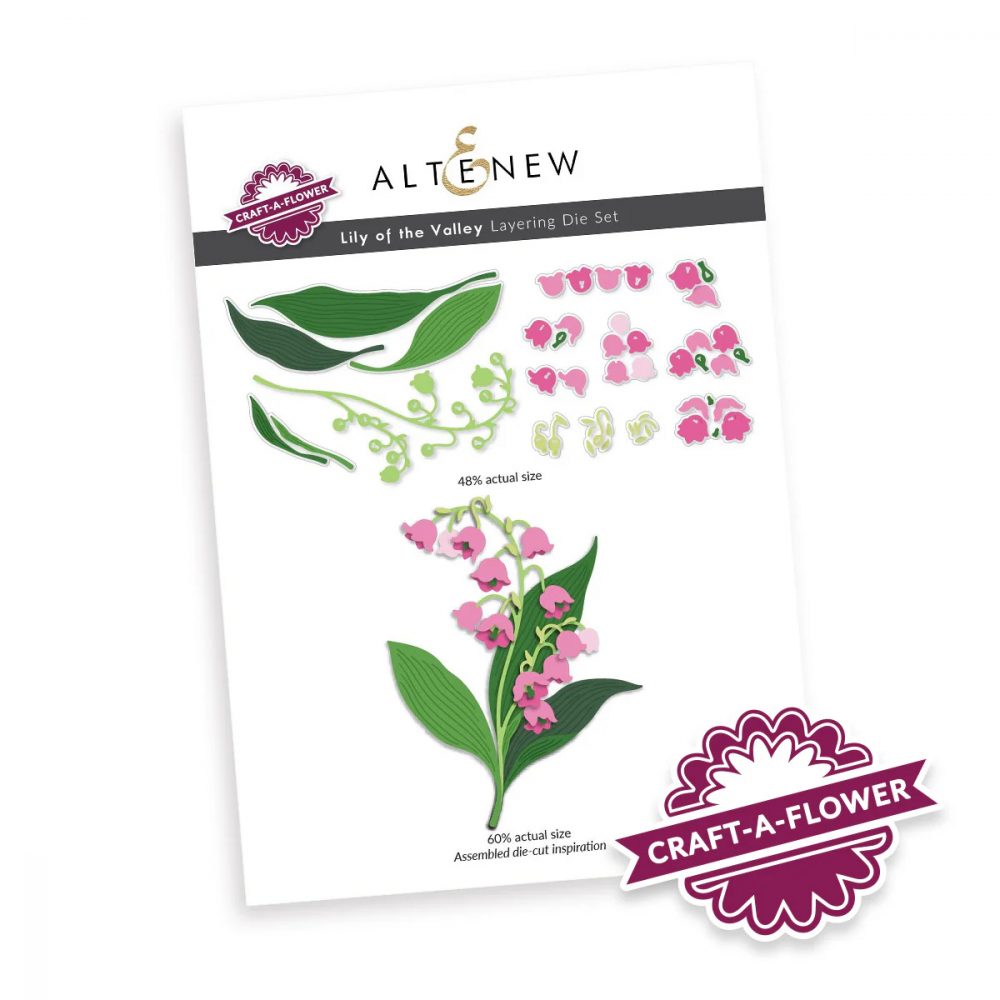 Craft-A-Flower: Lily of the Valley Layering Die Set