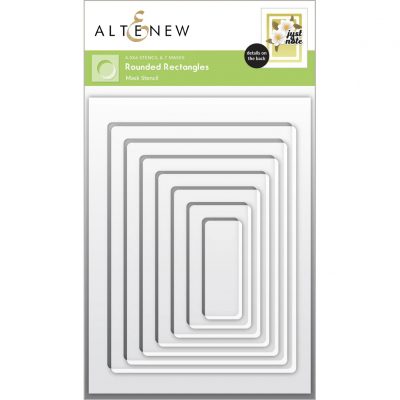 Rounded Rectangles Mask Stencil