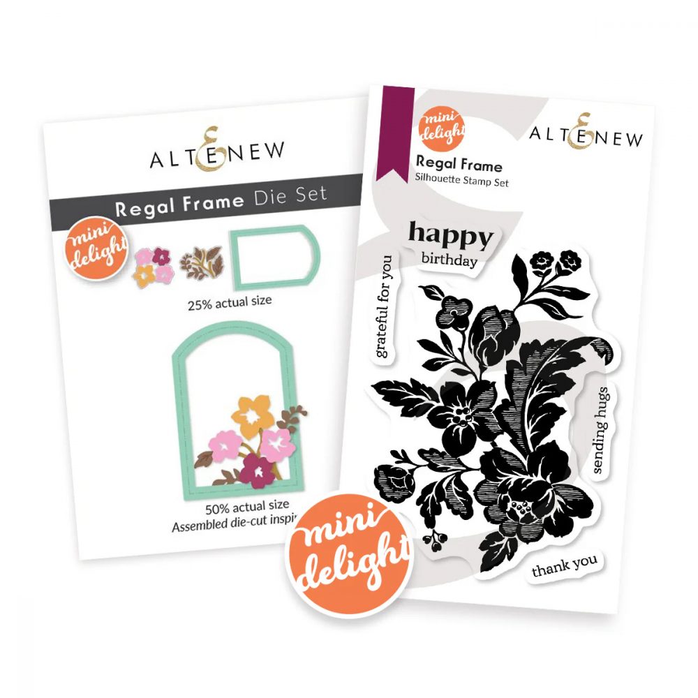 Mini Delight: Regal Frame Stamp & Die Set