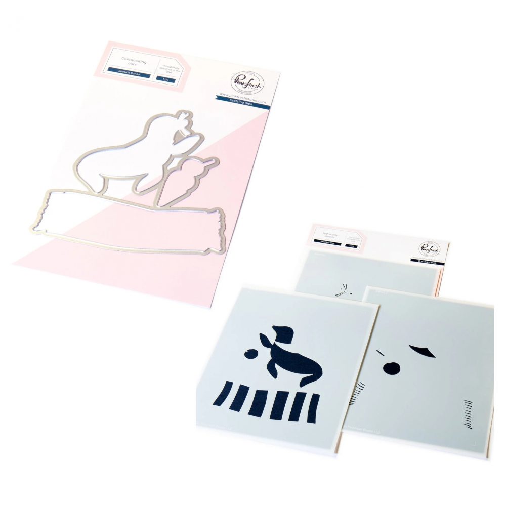 Pinkfresh Studio Seaside Cones Bundle