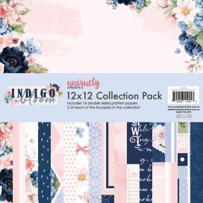 Indigo Bloom 12 x 12 Collection Pack