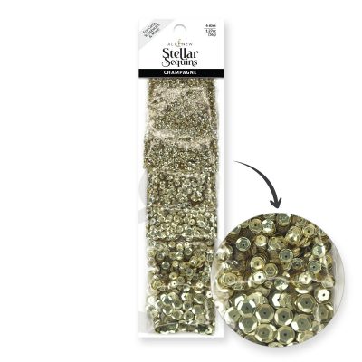 Stellar Sequins - Champagne
