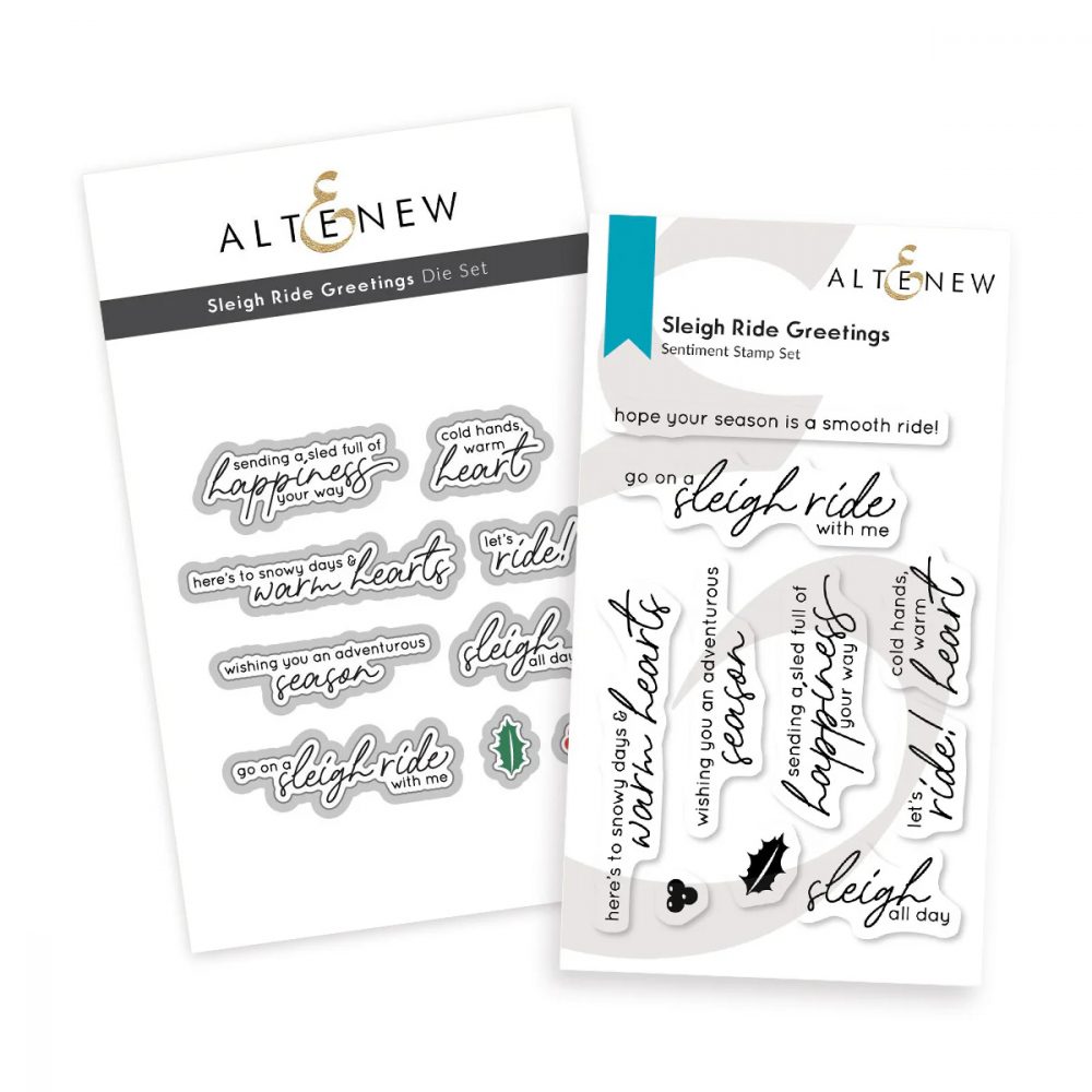 Sleigh Ride Greetings - Complete Bundle