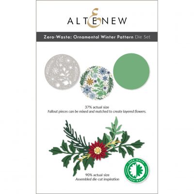 Zero-Waste: Ornamental Winter Pattern Die
