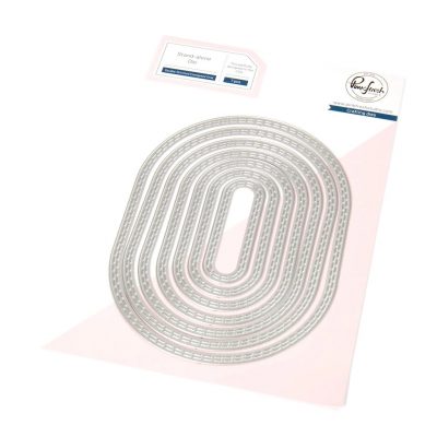 Essentials: Double Stitched Elongated Oval die