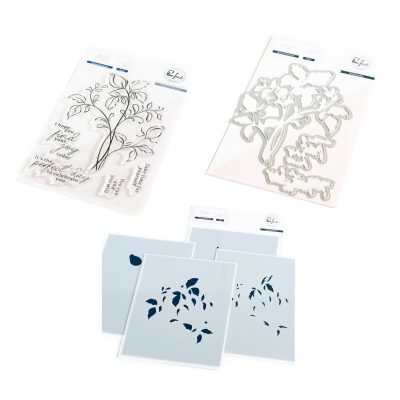 Pinkfresh Studio Delicate Rosebuds Bundle