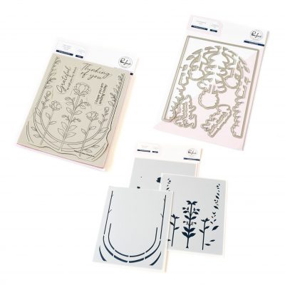 Pinkfresh Art Deco Floral Arch Bundle