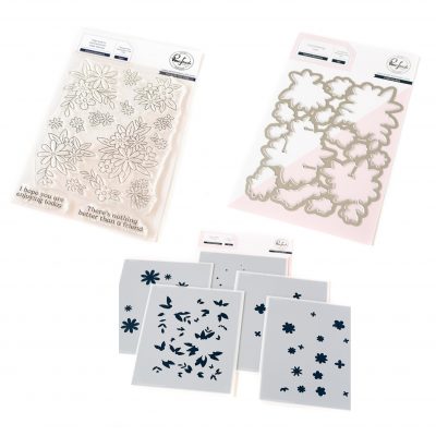 Pinkfresh Studio Cheerful Blossoms Bundle