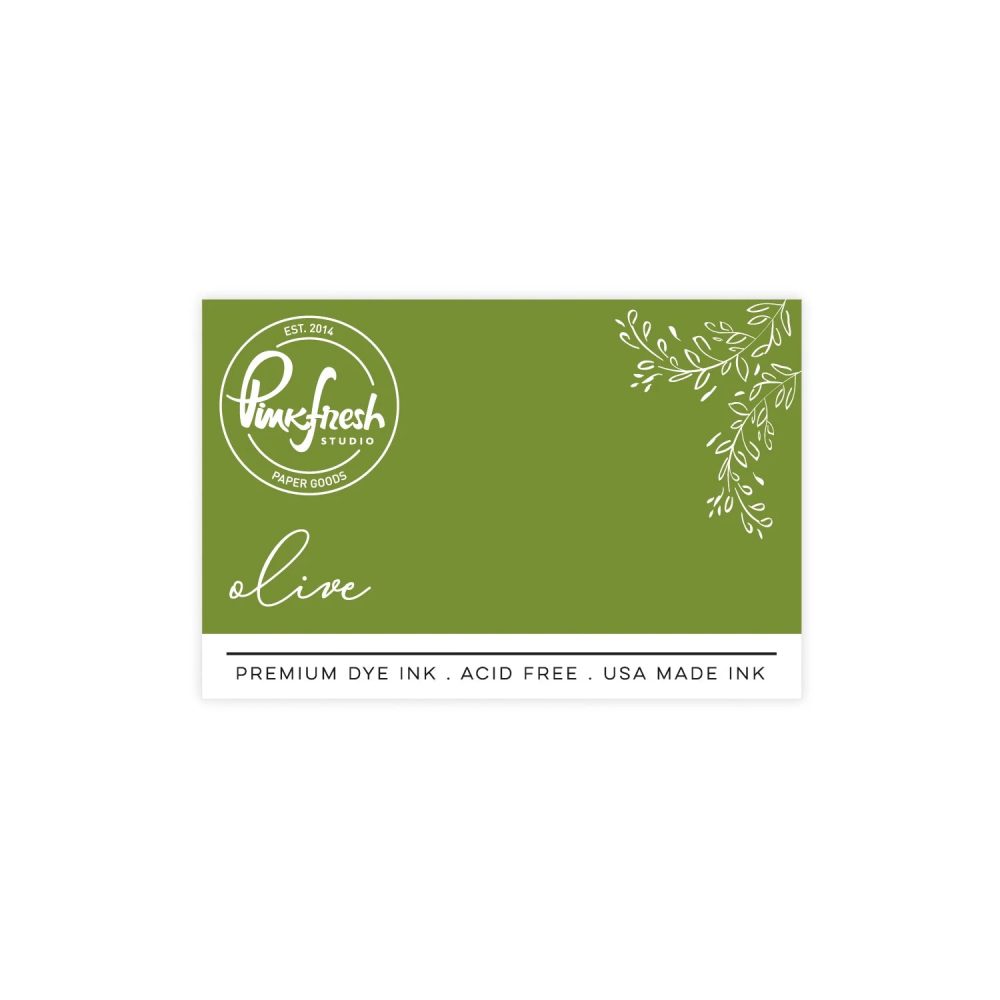 Premium Dye Ink Pad : Olive