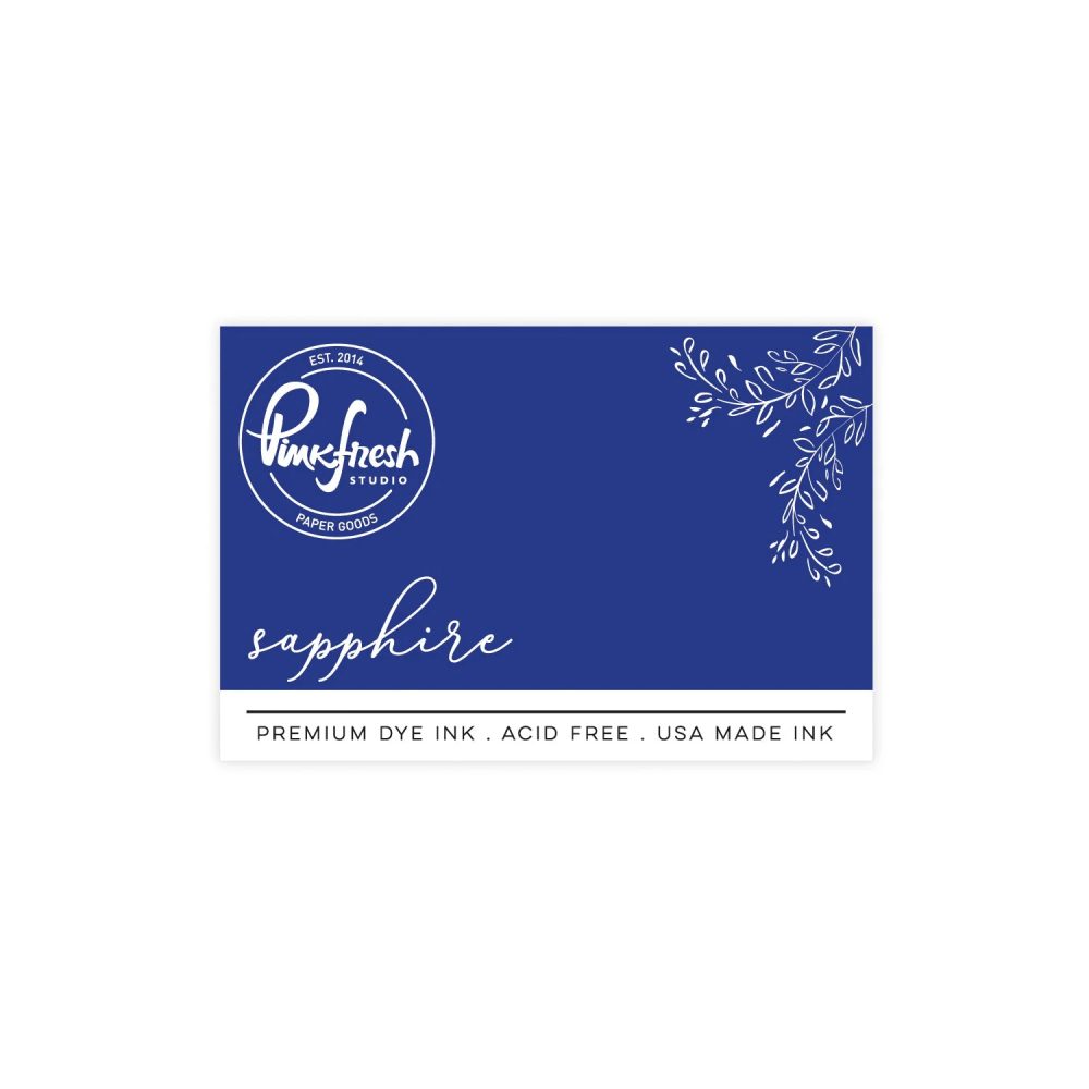 Premium Dye Ink Pad : Sapphire