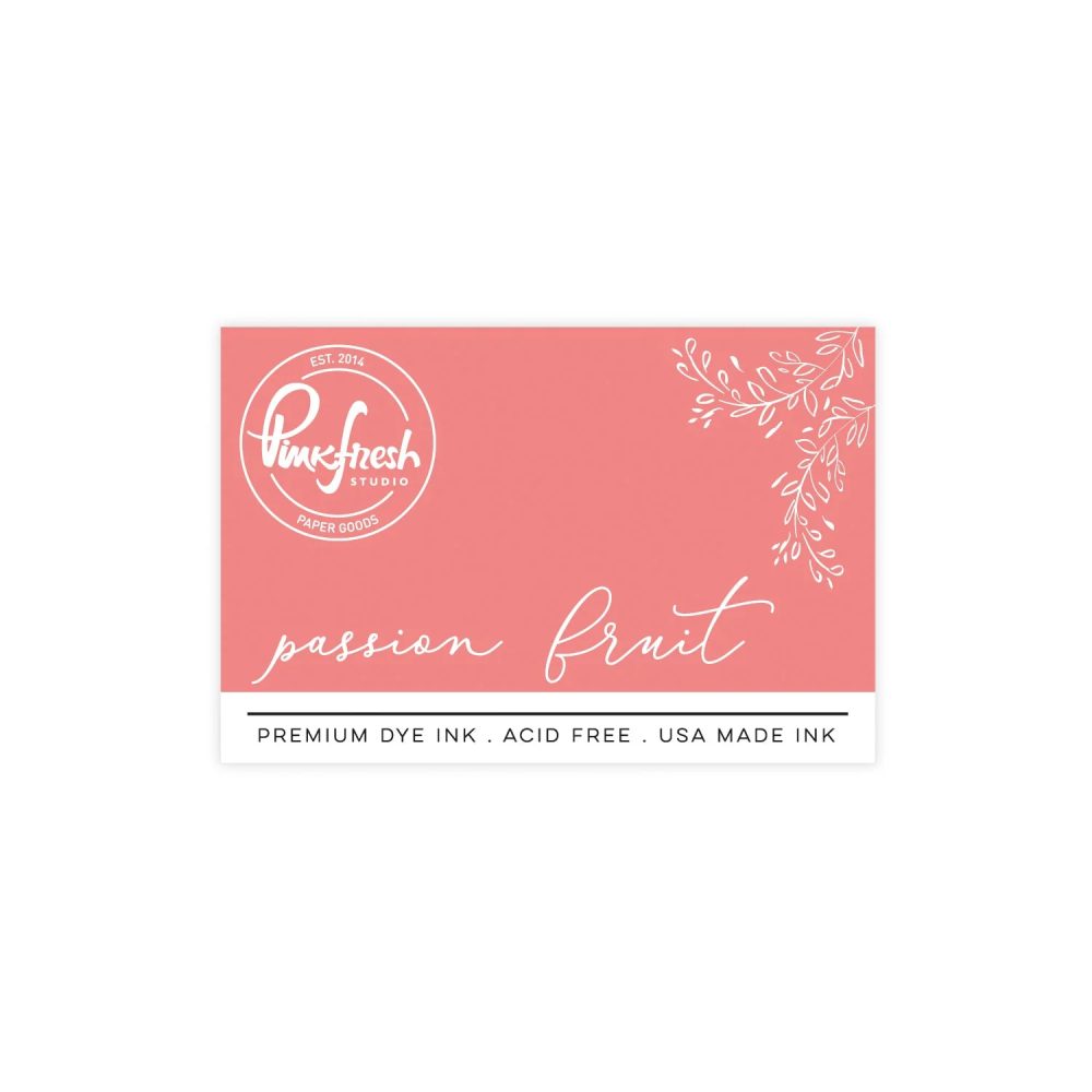 Premium Dye Ink Pad : Passion Fruit