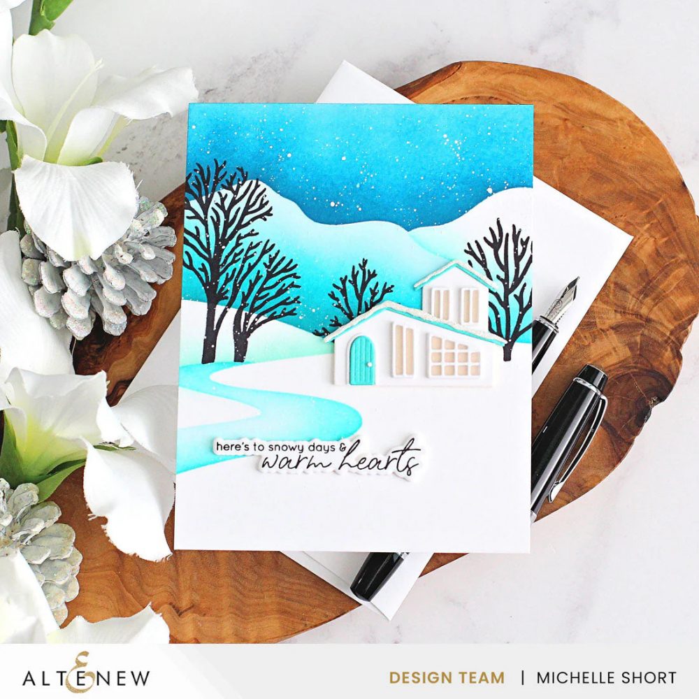 Stencil Art: Serene Landscapes Layering Stencil Set (6 in 1) - Image 2