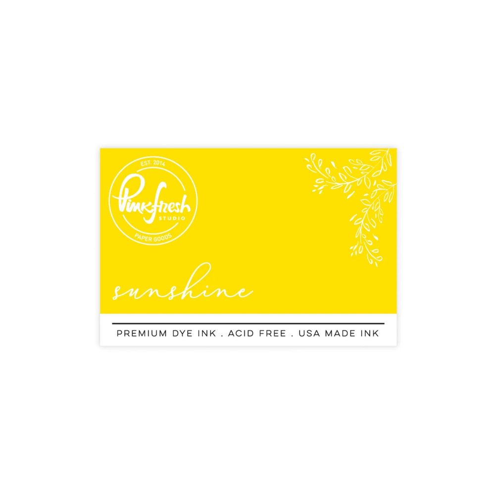 Premium Dye Ink Pad : Sunshine