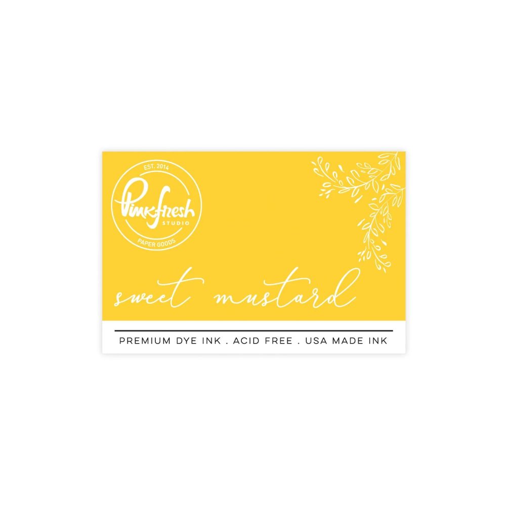 Premium Dye Ink Pad : Sweet Mustard