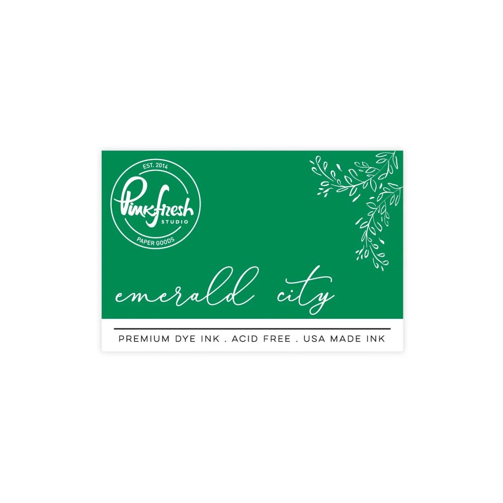 Premium Dye Ink Pad : Emerald City