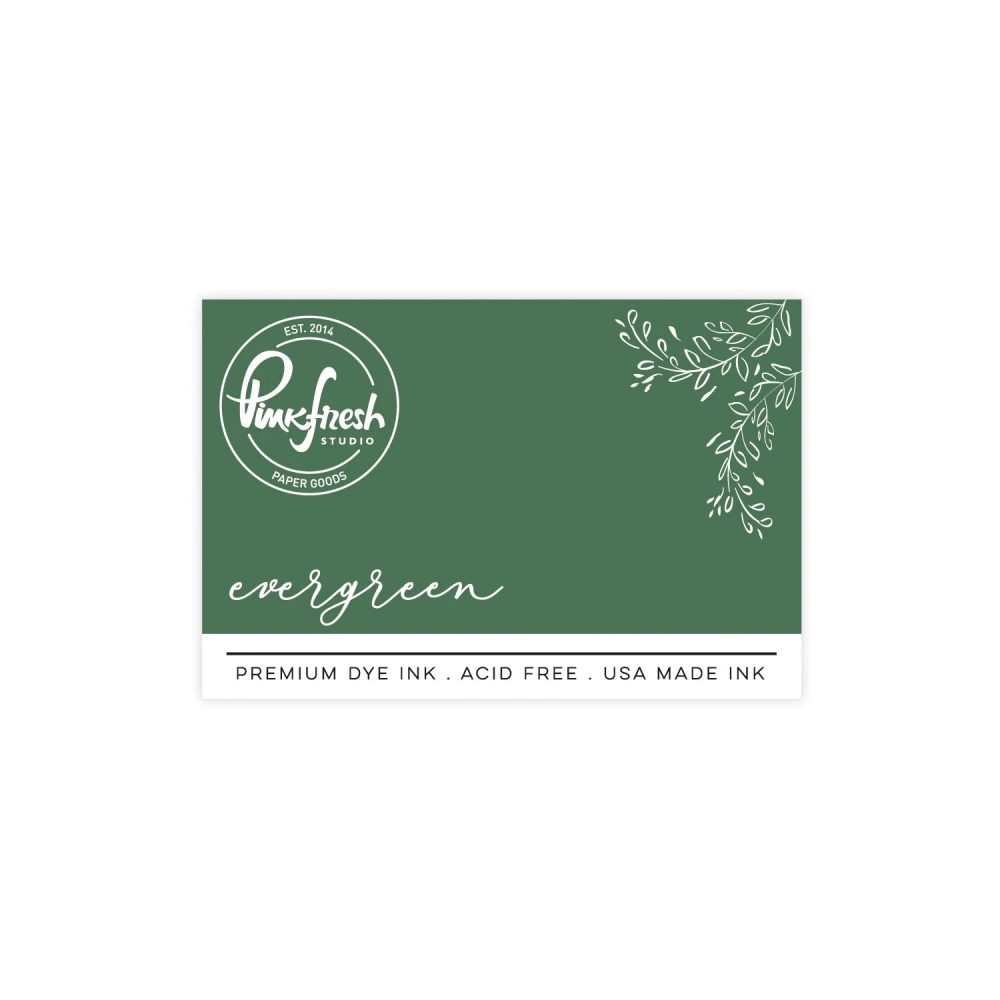 Premium Dye Ink Pad : Evergreen