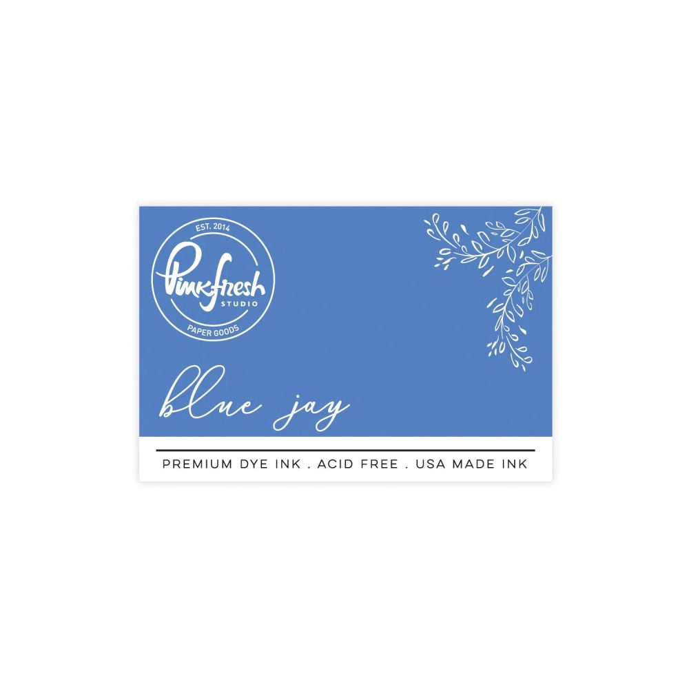 Premium Dye Ink Pad : Blue Jay