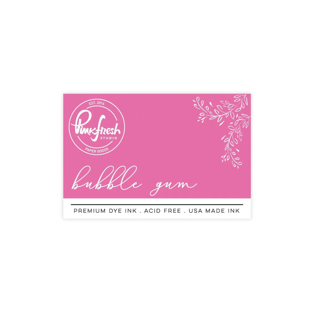 Premium Dye Ink Pad : Bubble Gum