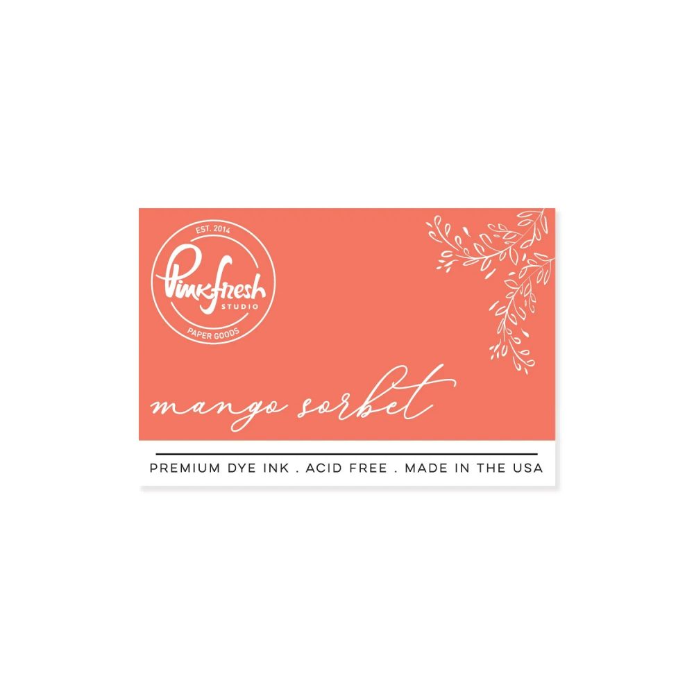 Premium Dye Ink Pad : Mango Sorbet