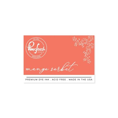 Premium Dye Ink Pad : Mango Sorbet