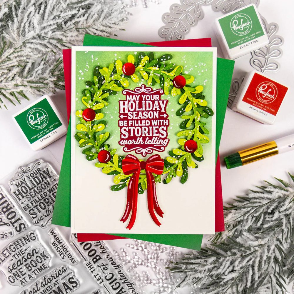 Tied with Cheer die & stencil bundle - Image 3