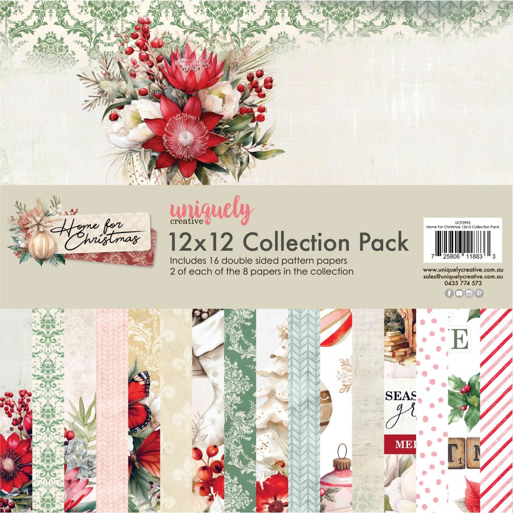 Home For Christmas 12 x 12 Collection Pack
