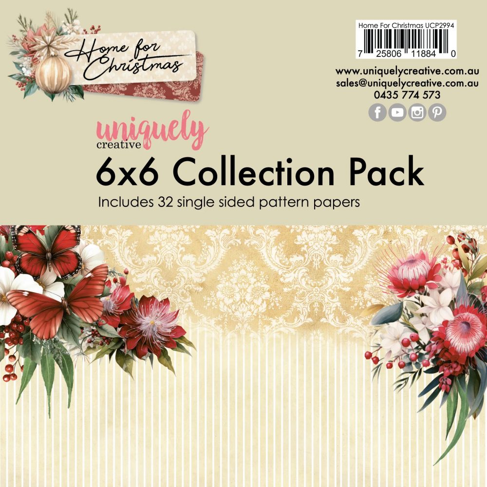 Home For Christmas 6 x 6 Collection Pack