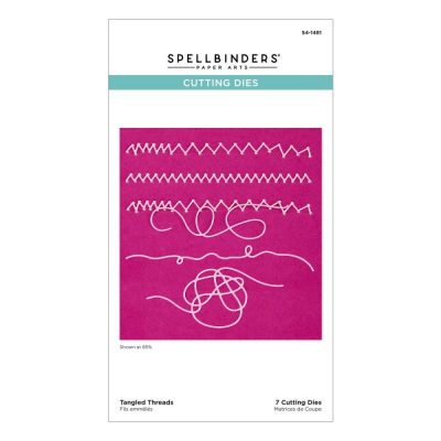 Spellbinders Etched Dies Beautifully Imperfect, Tangled Threads