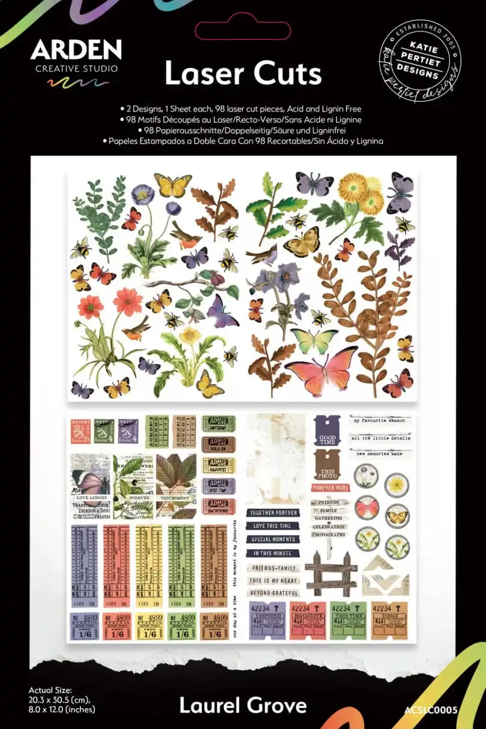 Arden Creative Studios Laurel Grove Laser Cuts
