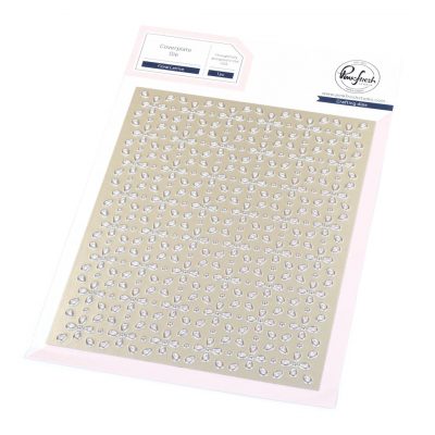 Floral Lattice coverplate die