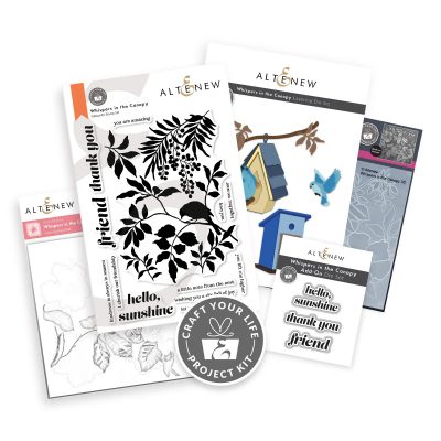 Craft Your Life Project Kit: Whispers in the Canopy & Add-On Die Bundle