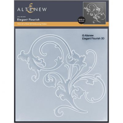 Elegant Flourish - Embossing Folder