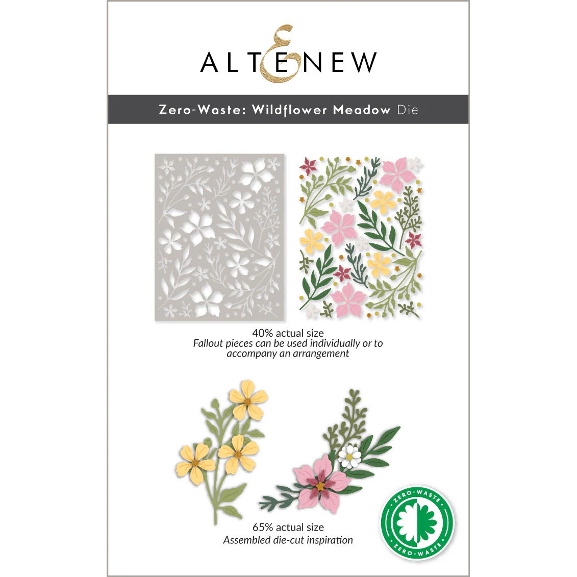 Zero-Waste: Wildflower Meadow Die