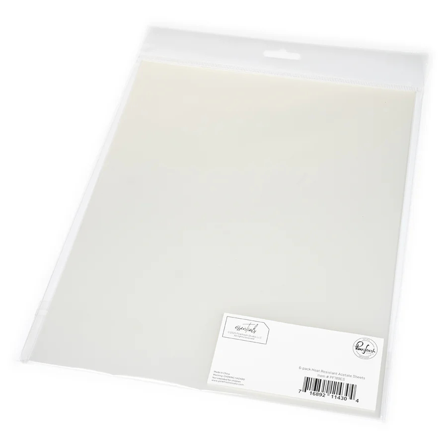 Pinkfresh Studio Heat-Resistant Acetate Sheets