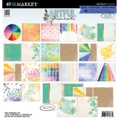 49 And Market Collection Pack 12"X12" - Artful Moments Vicki Boutin Starter Pack