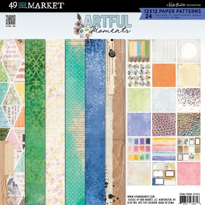 49 And Market Collection Pack 12"X12" - Artful Moments Vicki Boutin