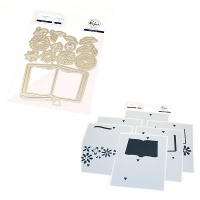 Floral Tale Stencil and Die Set