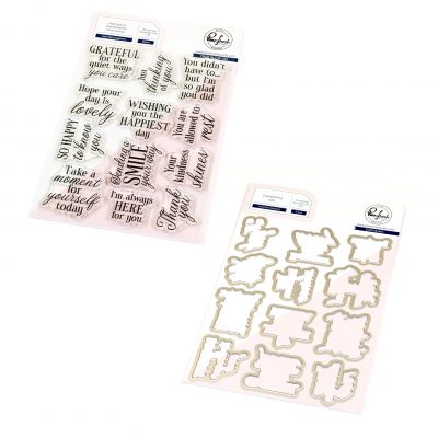 Heartfelt Chapters Stamp and Die Set