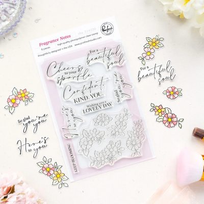 Fragrance Notes Stamp and Die Bundle