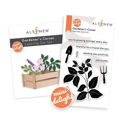 Mini Delight: Gardener's Corner Stamp & Die Set