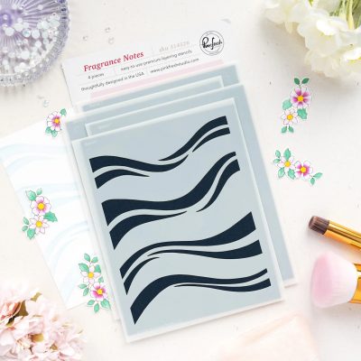 Fragrance Notes Stencil Set