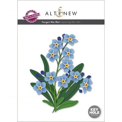 Craft-A-Flower: Forget-Me-Not Layering Die Set