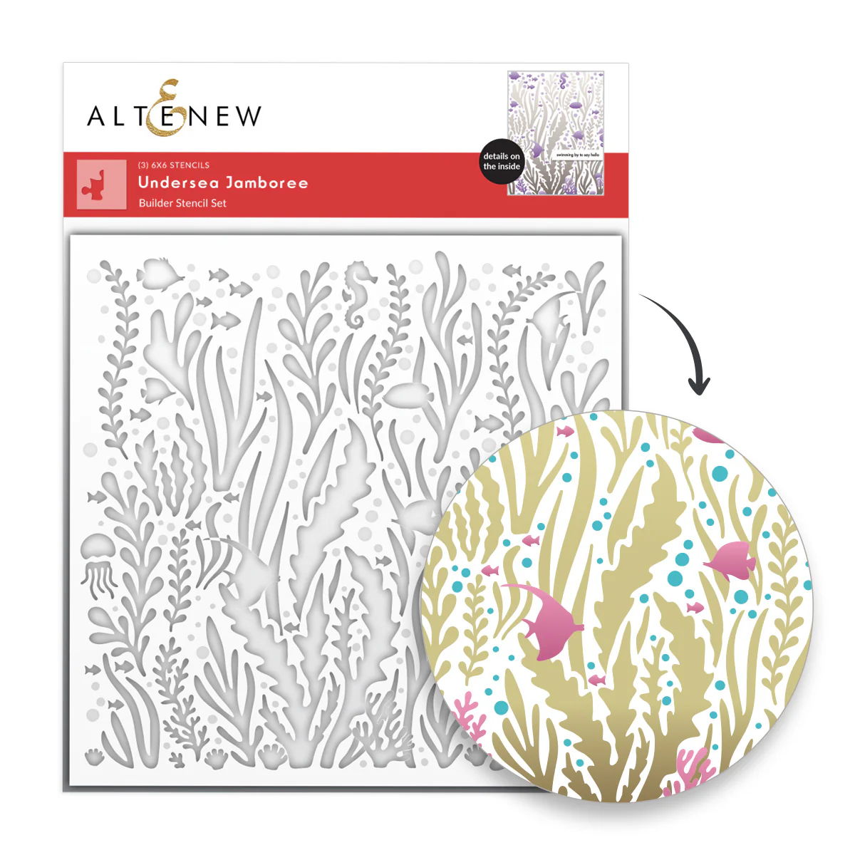 Undersea Jamboree Stencil Set (3 in 1)