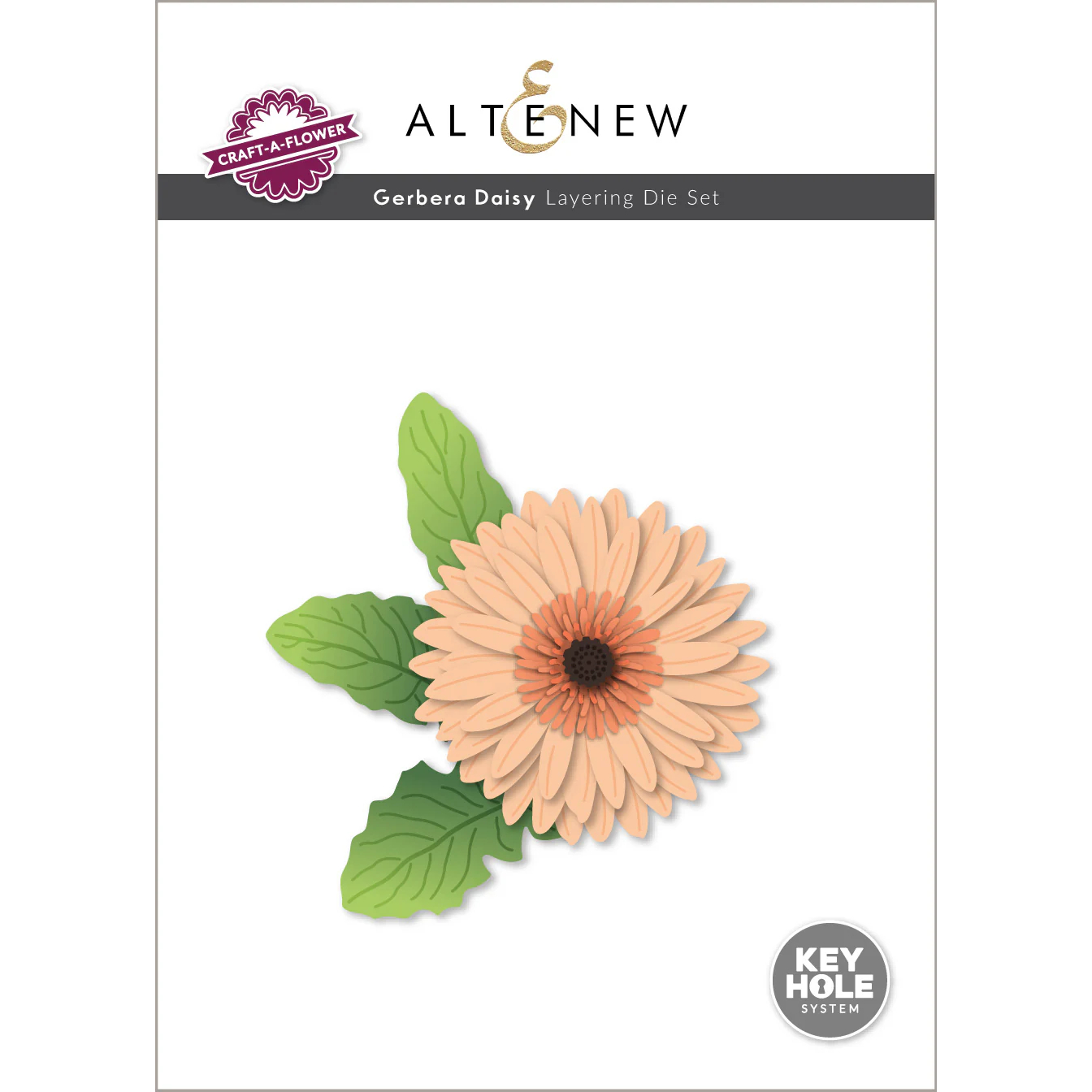 Craft-A-Flower: Gerbera Daisy Layering Die Set